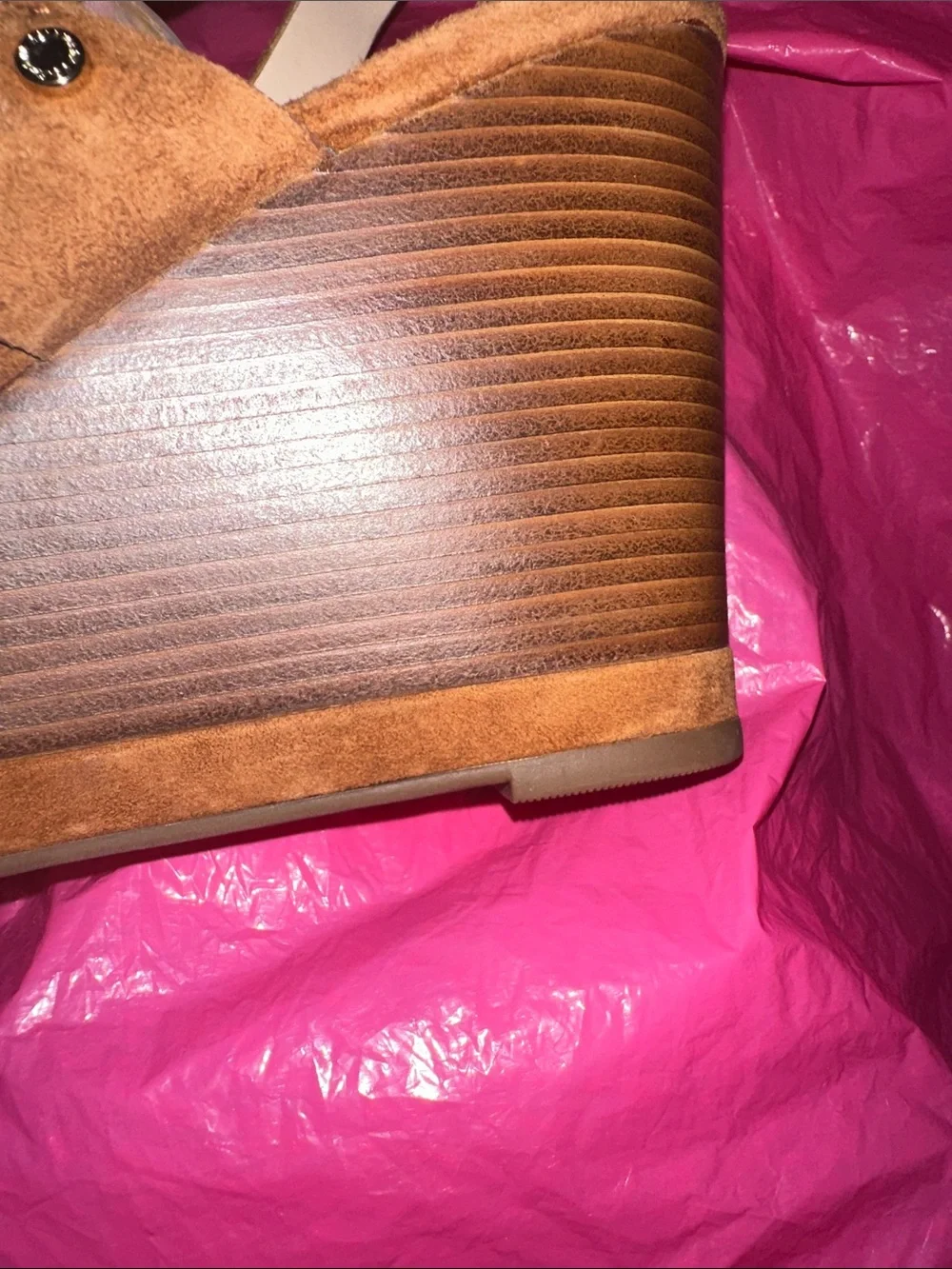 Cole Haan Laci Platform Wedge Sandals 8.5
